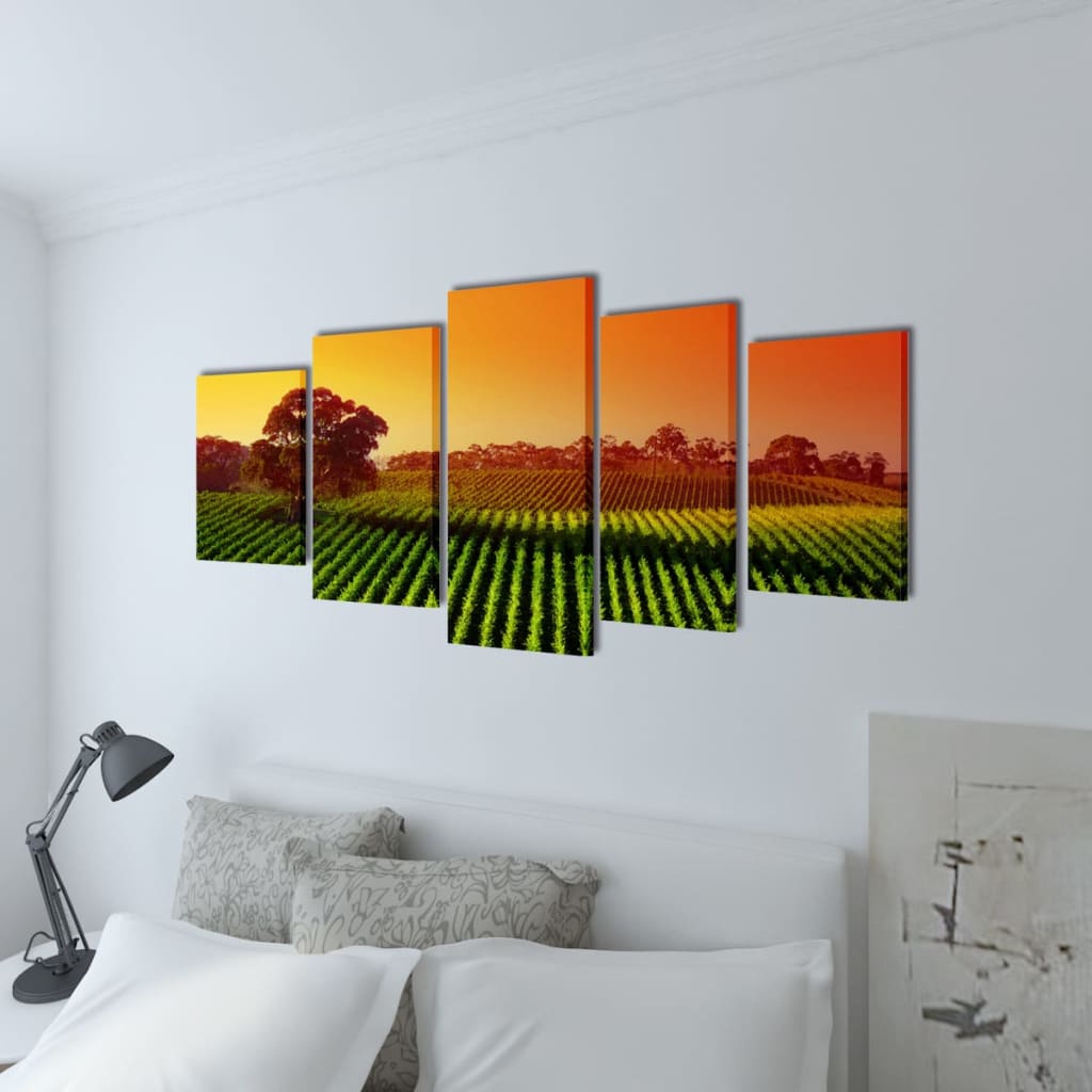 Bilder Dekoration Set Landwirtschaft 200 x 100 cm