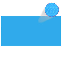 Thumbnail for Rechteckige Pool-Abdeckung PE Blau 549 x 274 cm