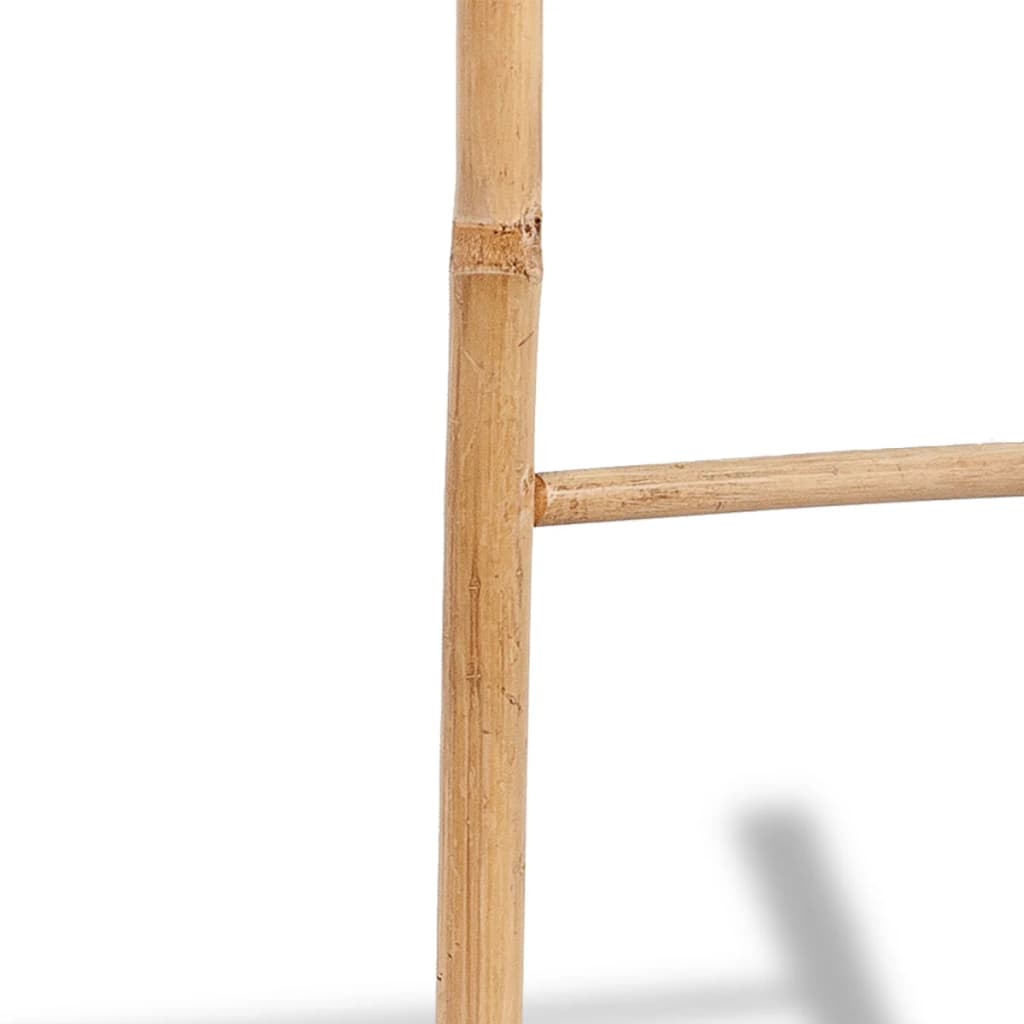 Handtuchleiter Bambus mit 6 Sprossen