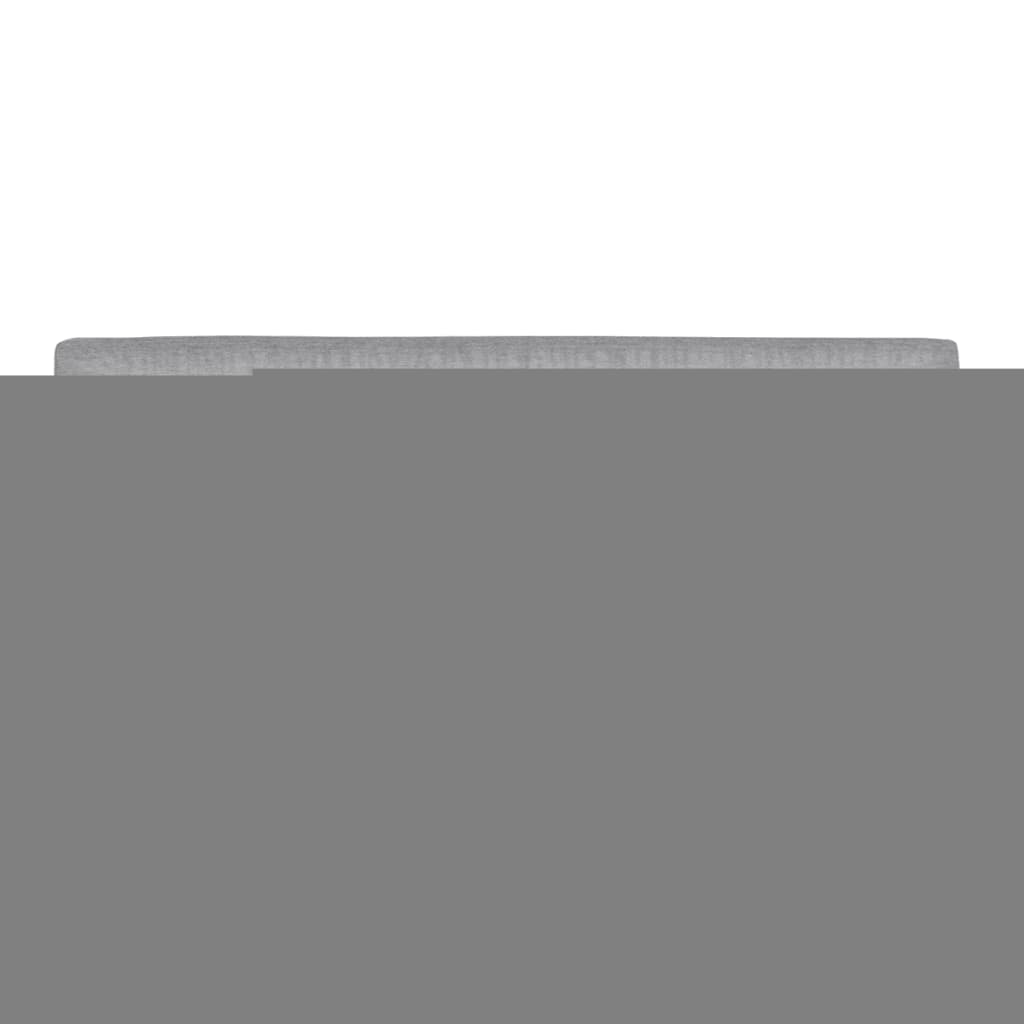 Schlafsofa Hellgrau Polyester