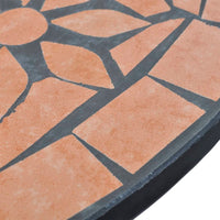 Thumbnail for Bistrotisch Terracotta-Rot 60 cm Mosaik