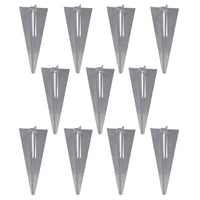 Thumbnail for Maschendrahtzaun mit Pfosten Erdanker Verzinkter Stahl 25×1,5 m