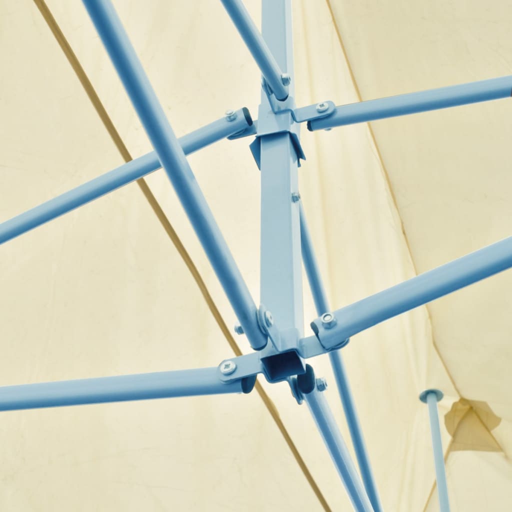 Pop-Up-Partyzelt Faltbar Creme 3×6 m