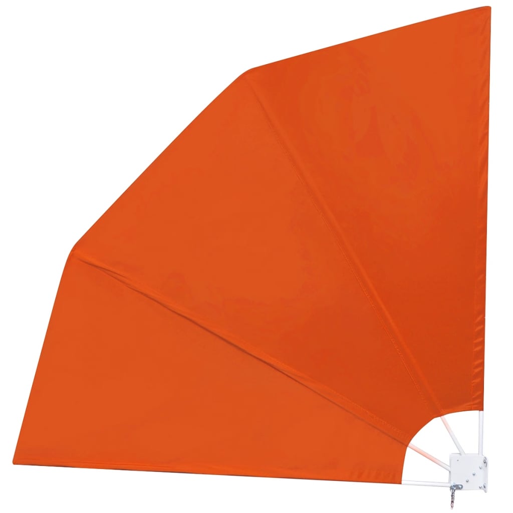 Faltbarer Balkonfächer Terracotta-Rot 210×210 cm
