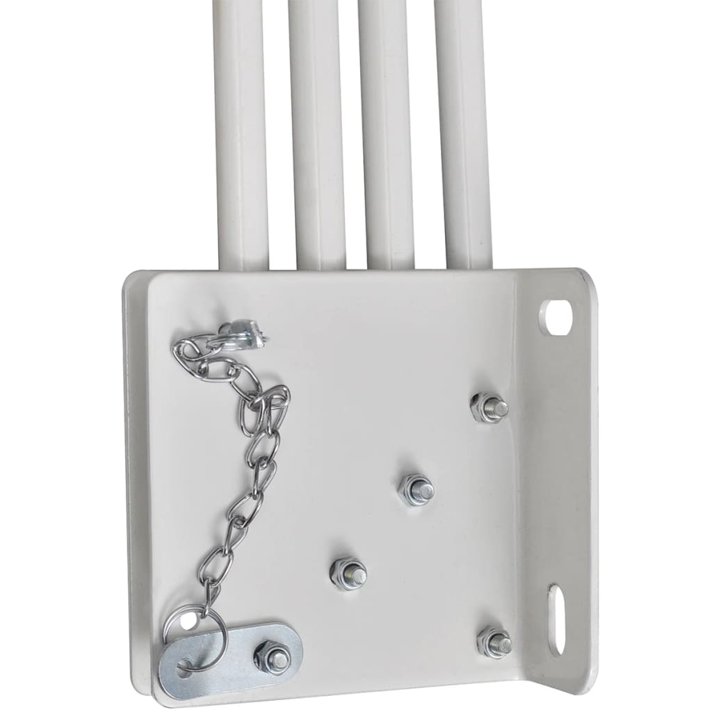 Faltbarer Balkonfächer Terracotta-Rot 160×240 cm