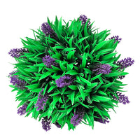 Thumbnail for Buchsbaumkugel mit Lavendel 2 Stk. Künstlich 28 cm