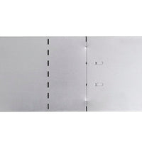 Thumbnail for Flexible Rasenkante 5-er Set Verzinkter Stahl 100x14 cm