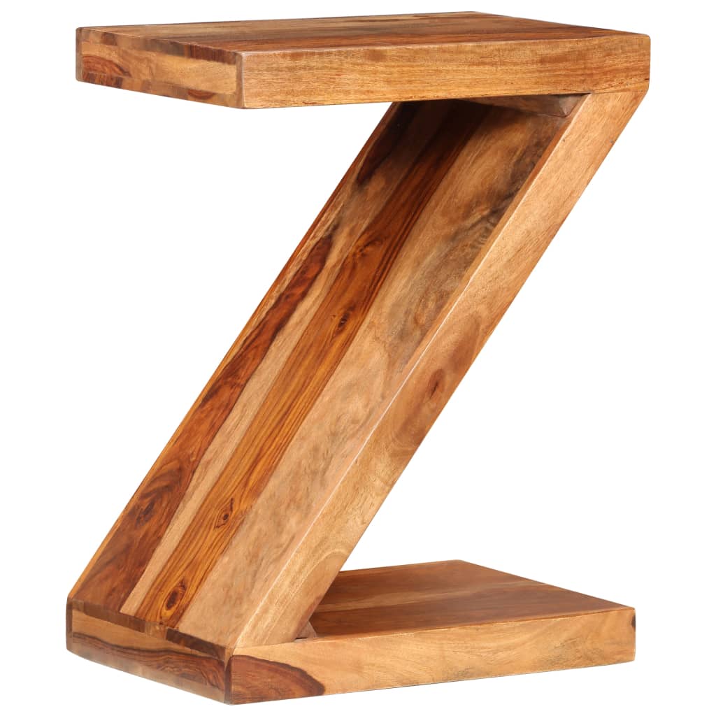 Beistelltisch Z-förmig Massivholz
