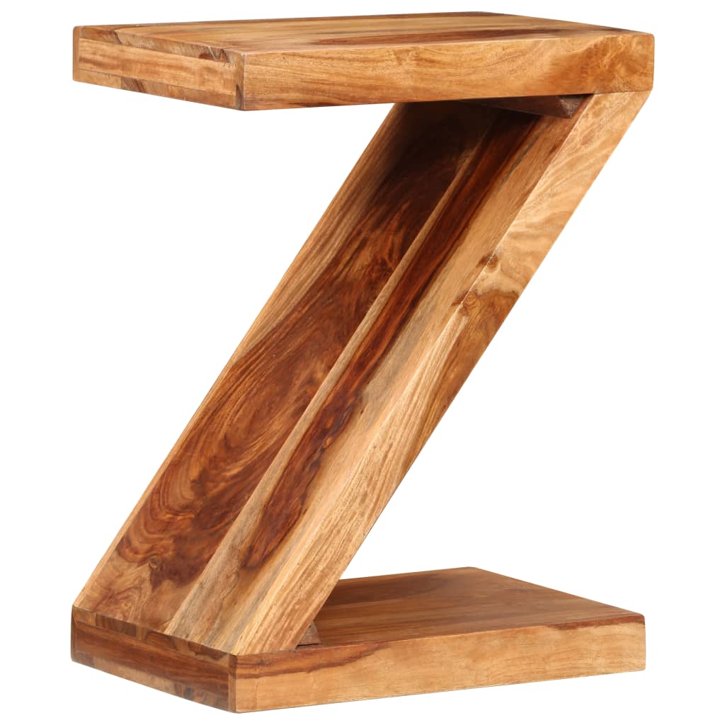 Beistelltisch Z-förmig Massivholz