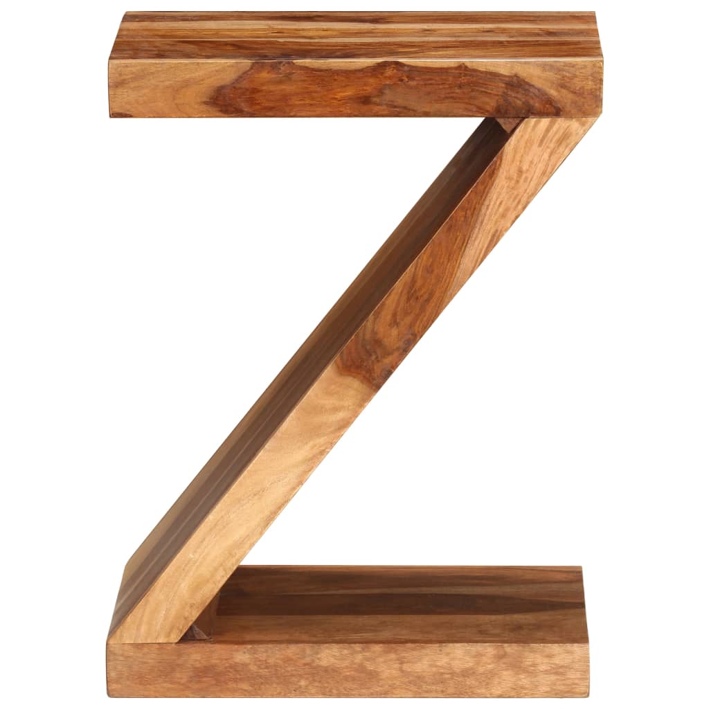 Beistelltisch Z-förmig Massivholz