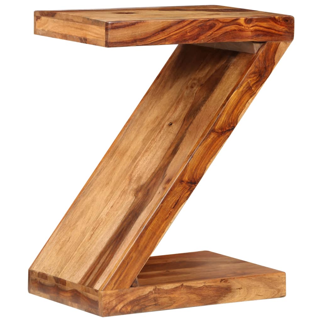 Beistelltisch Z-förmig Massivholz