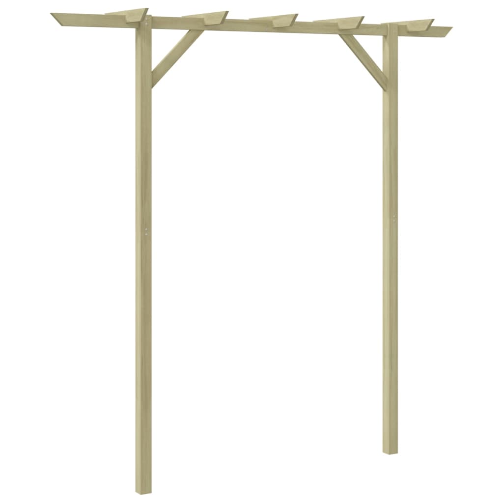 Gartenpergola 200x40x205 cm Holz