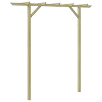 Thumbnail for Gartenpergola 200x40x205 cm Holz