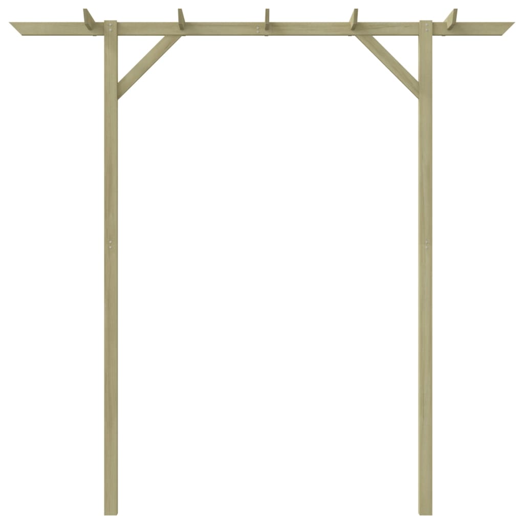 Gartenpergola 200x40x205 cm Holz