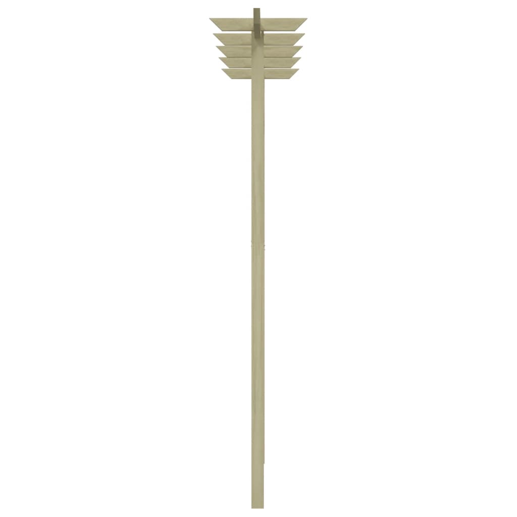 Gartenpergola 200x40x205 cm Holz