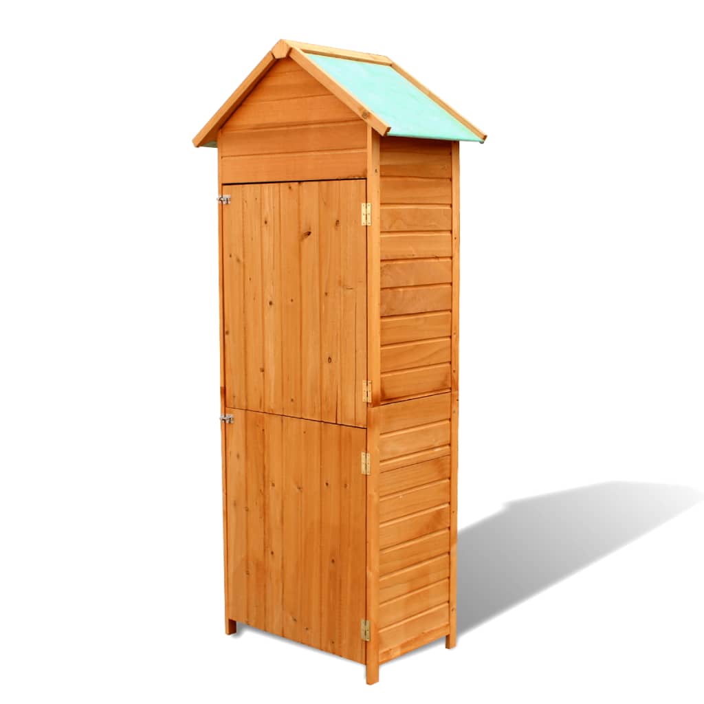 Gartenschrank Braun 79x49x190 cm
