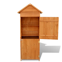 Thumbnail for Gartenschrank Braun 79x49x190 cm