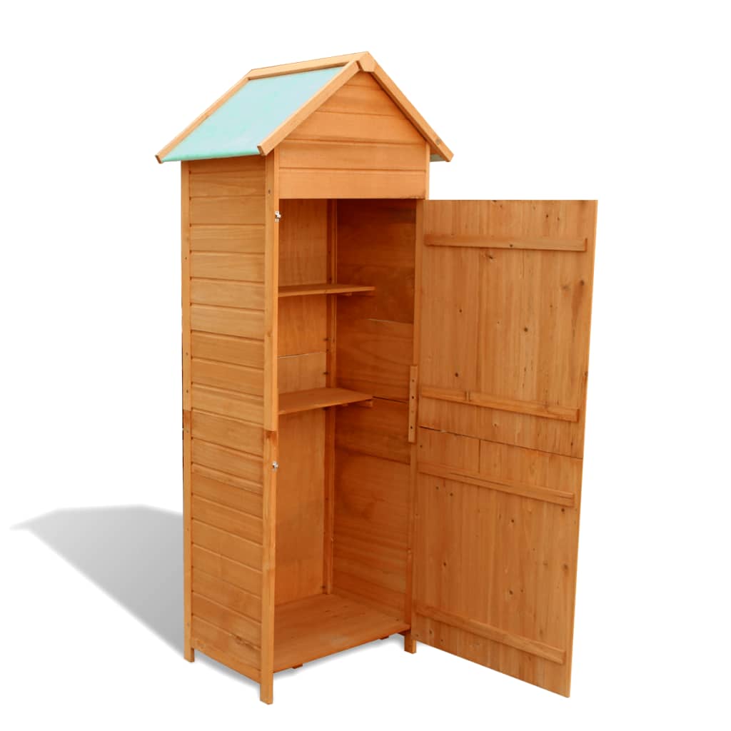 Gartenschrank Braun 79x49x190 cm