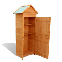 Thumbnail for Gartenschrank Braun 79x49x190 cm
