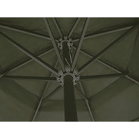 Thumbnail for Sonnenschirm Aluminium grün mit Schirmständer