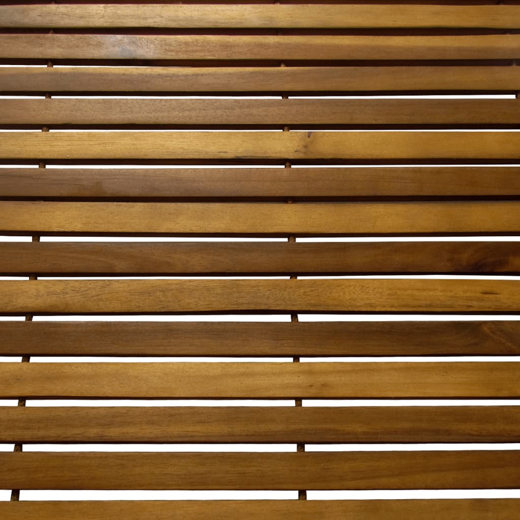 2 Stk. Akazienholz Badematte 80 x 50 cm