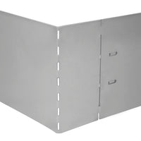 Thumbnail for Flexible Rasenkante 15-er Set Verzinkter Stahl 100x14 cm