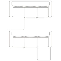 Thumbnail for L-förmiges Sofa 3-Sitzer Kunstleder Schwarz