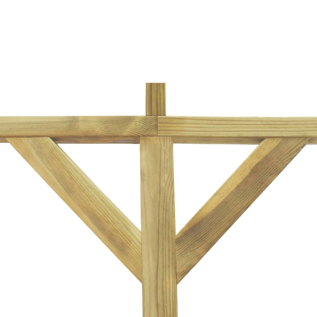 Terrassen-Pergola 2x4x2,2 m Holz