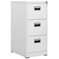 Thumbnail for Aktenschrank Hellgrau 46x62x102,5 cm Stahl