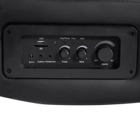 Thumbnail for Musiksessel Schwarz und Grün Kunstleder