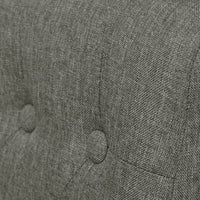 Thumbnail for Esszimmerstühle 2 Stk. Hellgrau Stoff