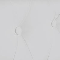 Thumbnail for Chesterfield Sofa 3-Sitzer Kunstleder Weiß