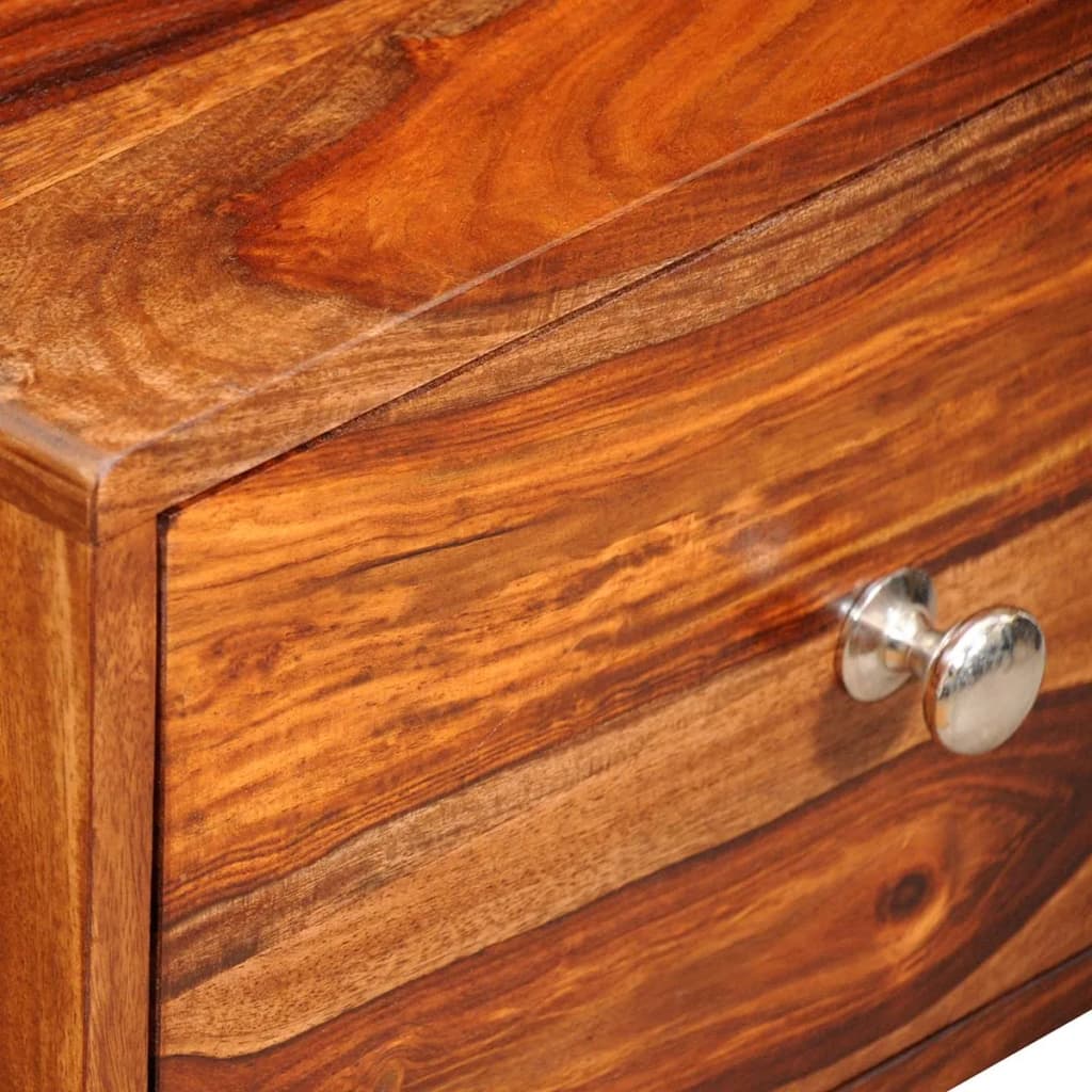 Nachttisch mit 1 Schublade 55 cm Massivholz