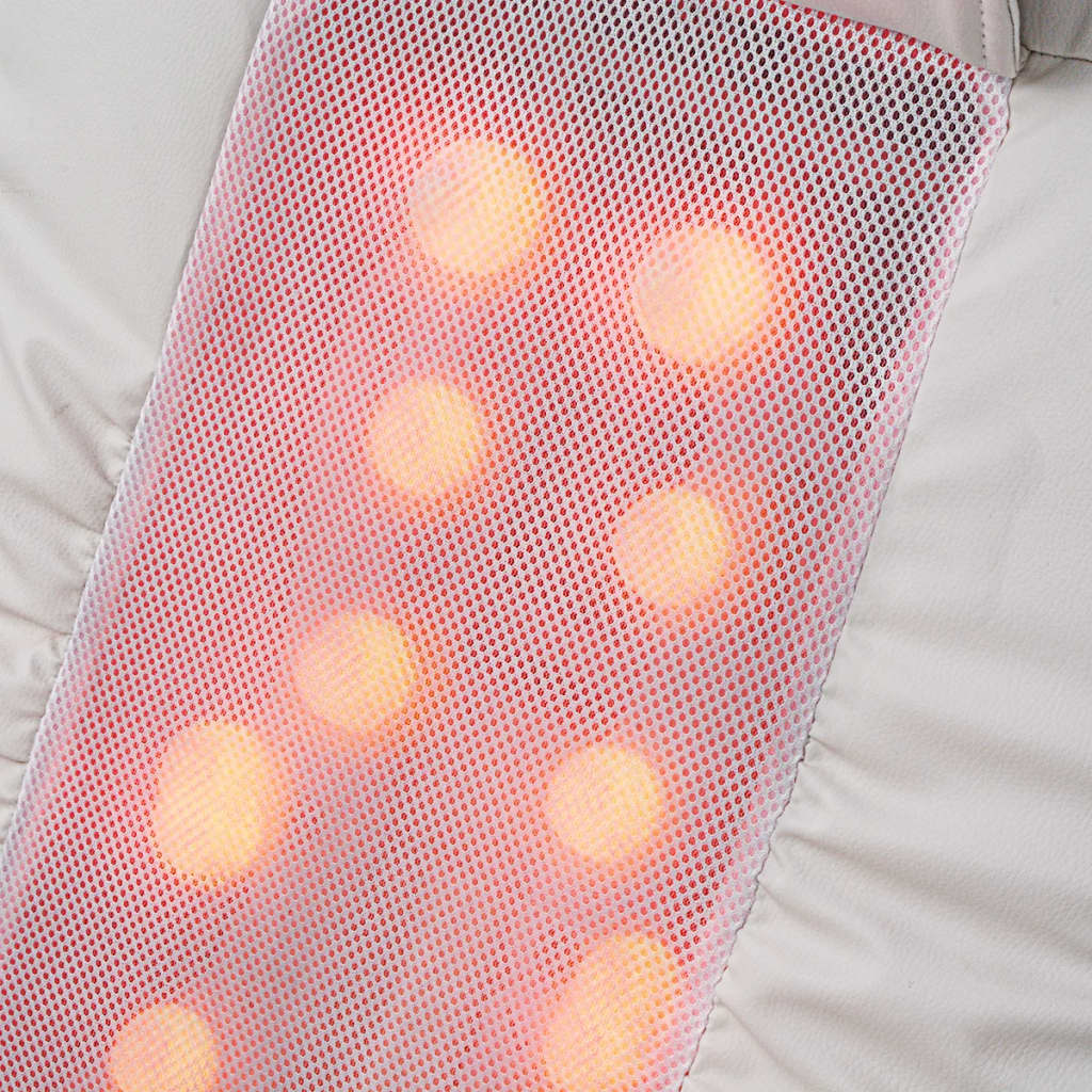 Shiatsu Massagestuhl White Kunstleder