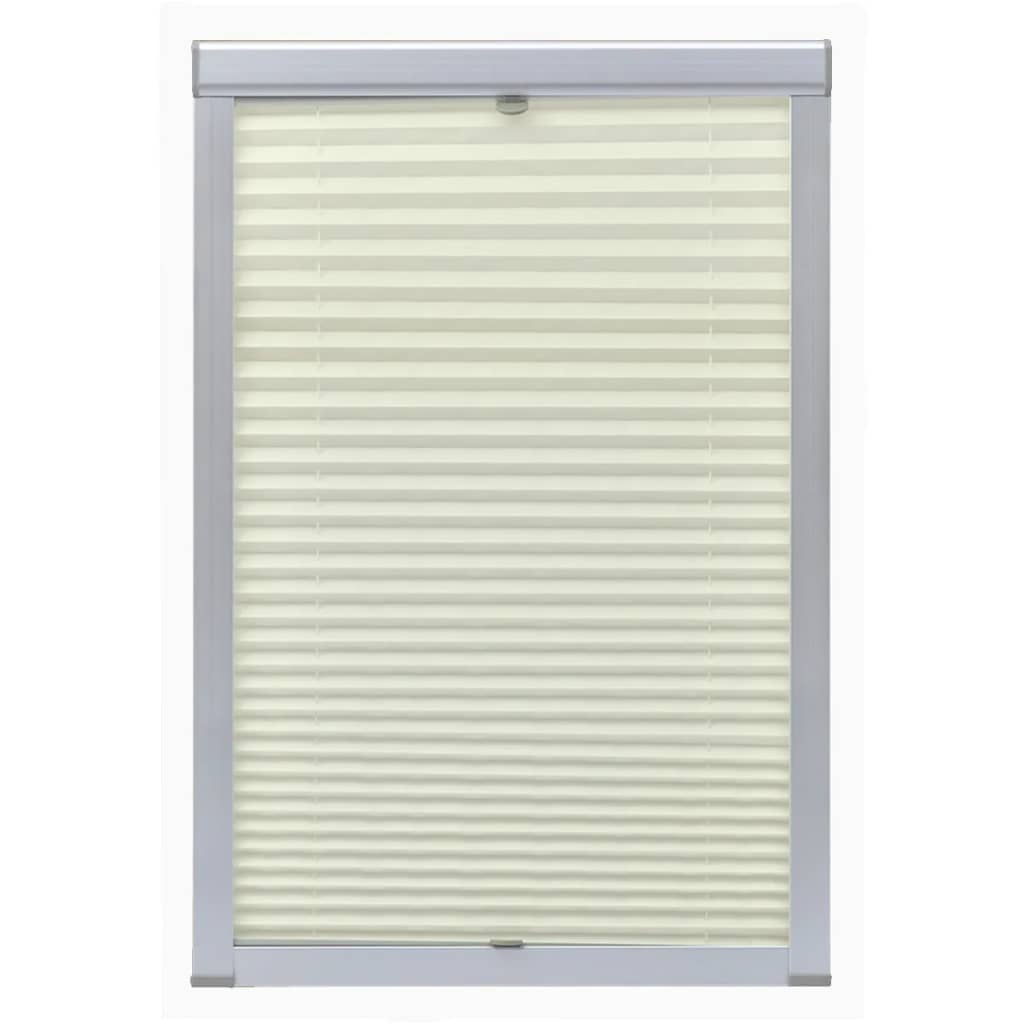 Plissee Faltstore Cremefarben 206