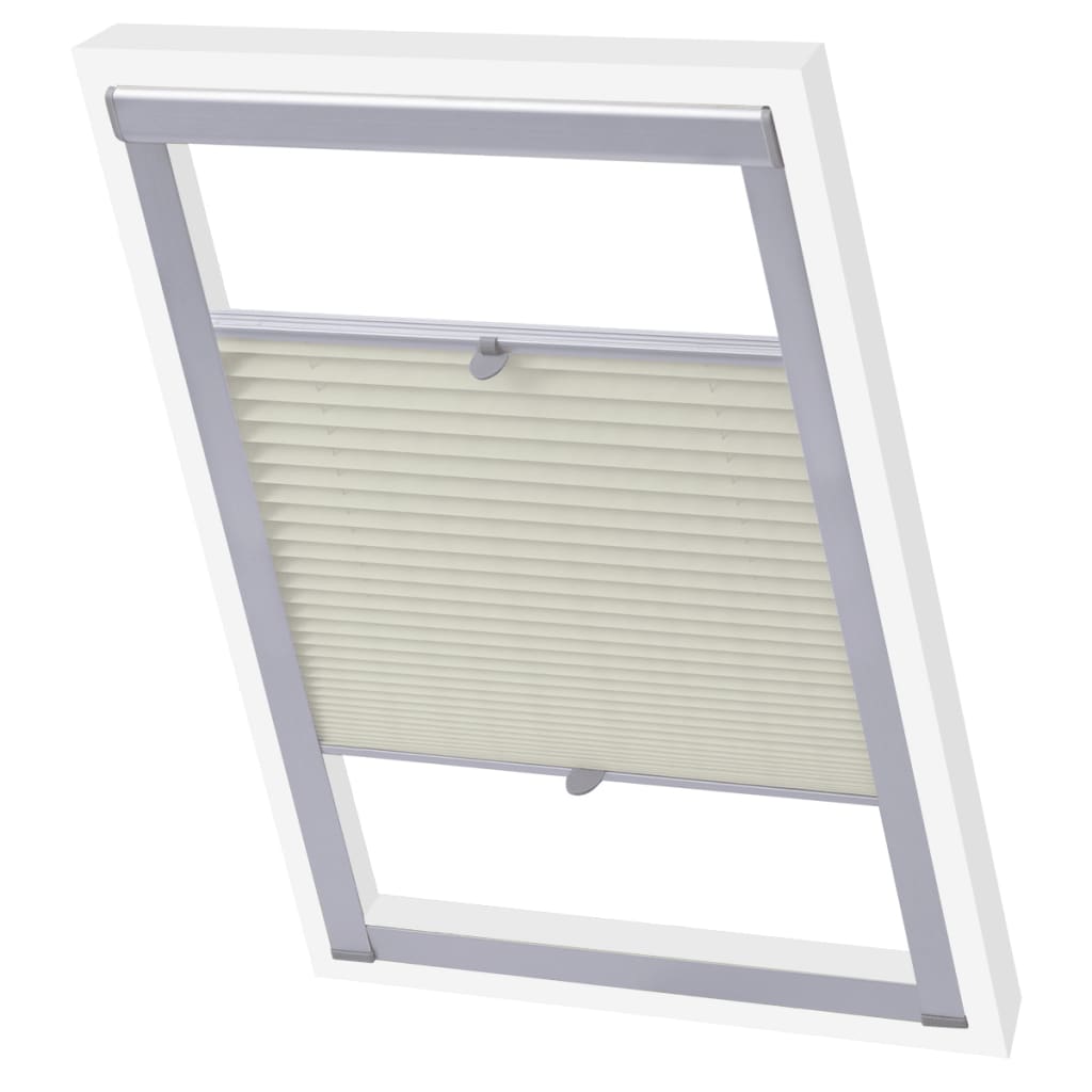 Plissee Faltstore Cremefarben P06/406