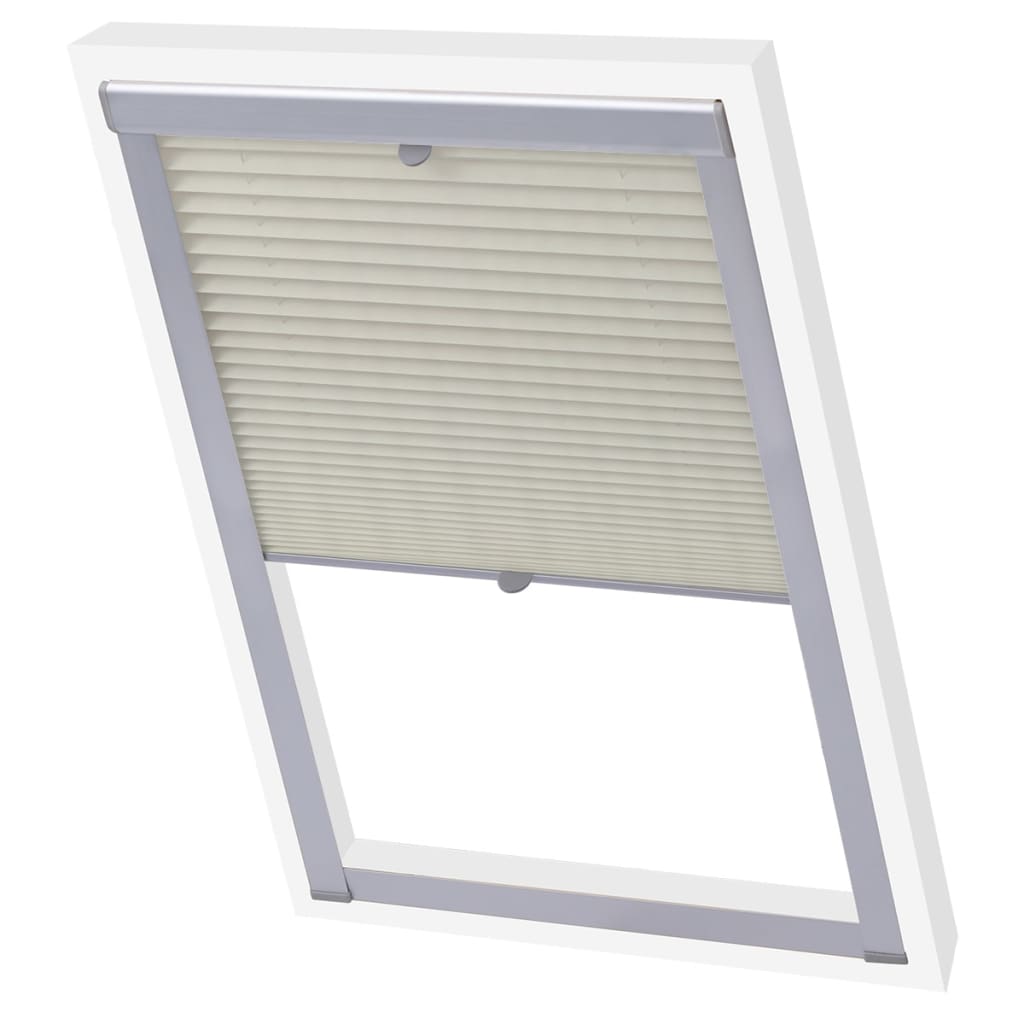 Plissee Faltstore Cremefarben P06/406