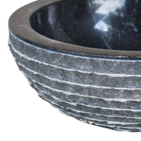 Thumbnail for Waschbecken Marmor 40 cm Schwarz