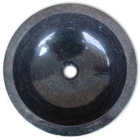 Thumbnail for Waschbecken Marmor 40 cm Schwarz