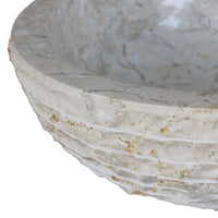 Thumbnail for Waschbecken Marmor 40 cm Creme