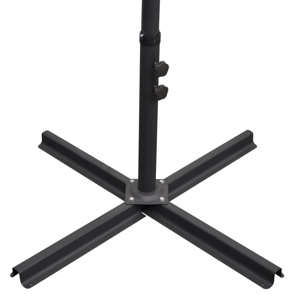 Freiarm-Sonnenschirm 3 m Sandweiß