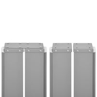 Thumbnail for Ausziehbare Seitenmarkise 160x600 cm Grau