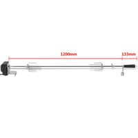 Thumbnail for Rotisserie Grill mit Elektromotor Stahl 1200 mm