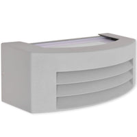 Thumbnail for Außenwandleuchte hellgrau Aluminium