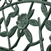 Thumbnail for Gartenbank 100 cm Aluminiumguss Grün