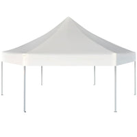 Thumbnail for Pop-Up-Partyzelt Hexagonal Faltbar Cremeweiß 3,6x3,1 m