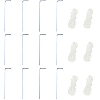 Thumbnail for Sechseckiges Pop-Up Festzelt 6 Seitenwände Cremeweiß 3,6×3,1 m