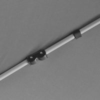 Thumbnail for Sechseckiges Pop-Up Festzelt mit 6 Seitenwänden Grau 3,6x3,1 m