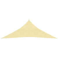 Thumbnail for Sonnensegel HDPE Dreieckig 5x5x5 m Beige