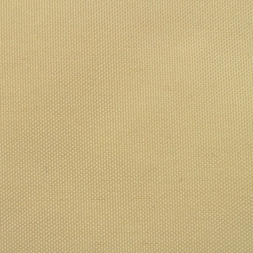 Sonnensegel Oxford Gewebe Quadratisch 3,6 x 3,6 m Beige